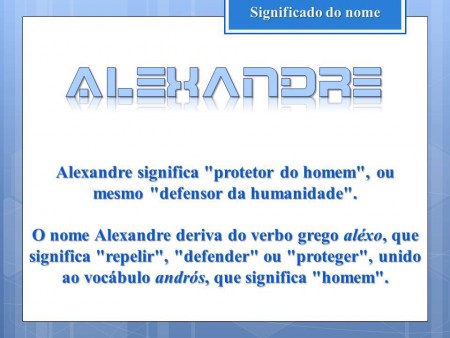 Alexandre